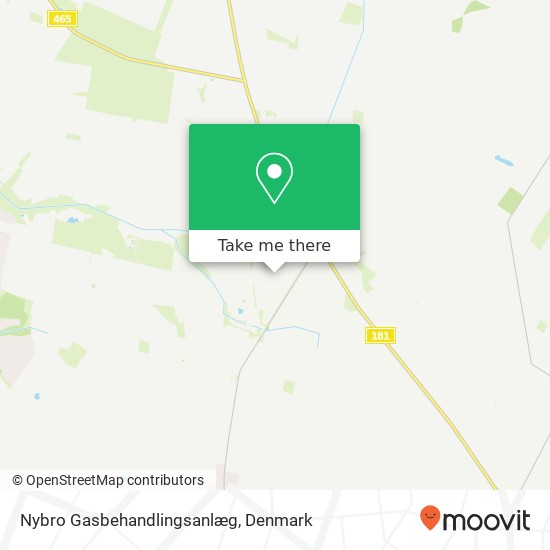 Nybro Gasbehandlingsanlæg map