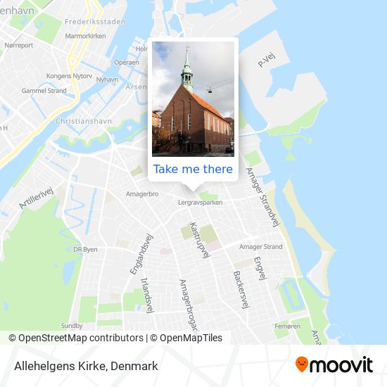 Allehelgens Kirke map