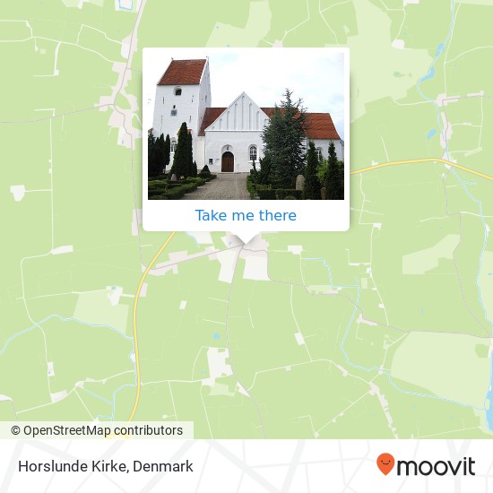 Horslunde Kirke map