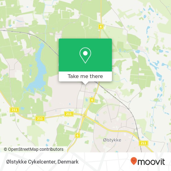 Ølstykke Cykelcenter map