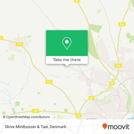 Skive Minibusser & Taxi map