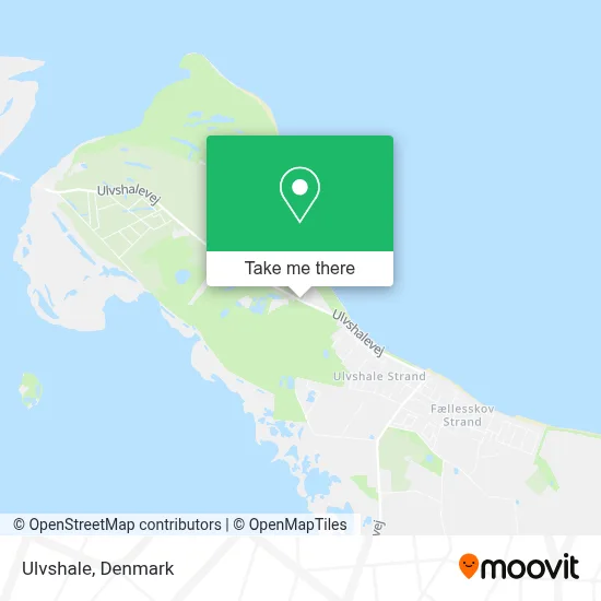 Ulvshale map