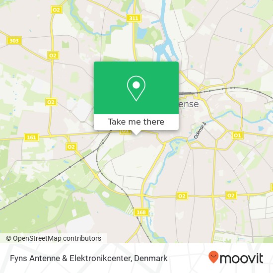 Fyns Antenne & Elektronikcenter map
