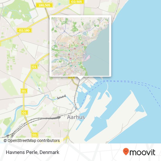 Havnens Perle map