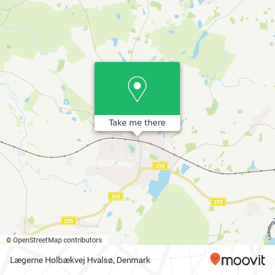 Lægerne Holbækvej Hvalsø map