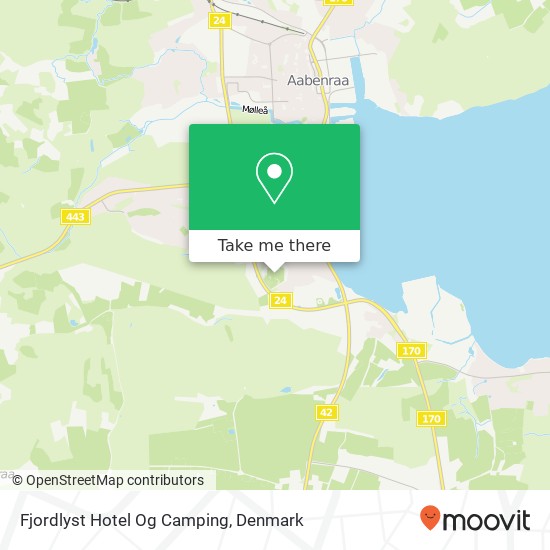 Fjordlyst Hotel Og Camping map