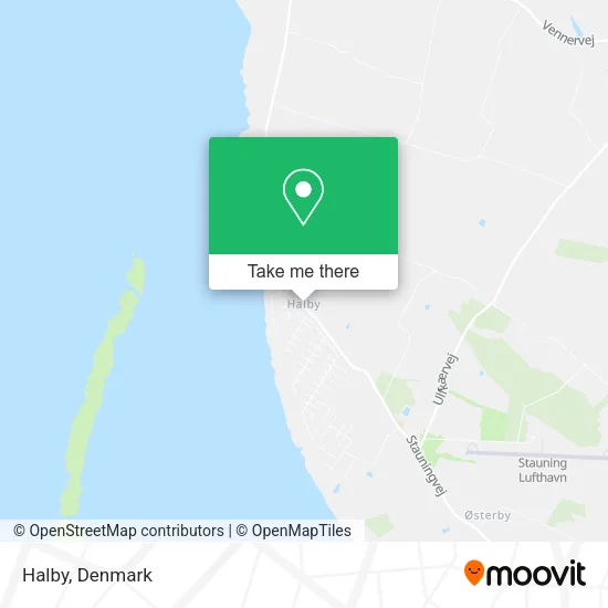 Halby map