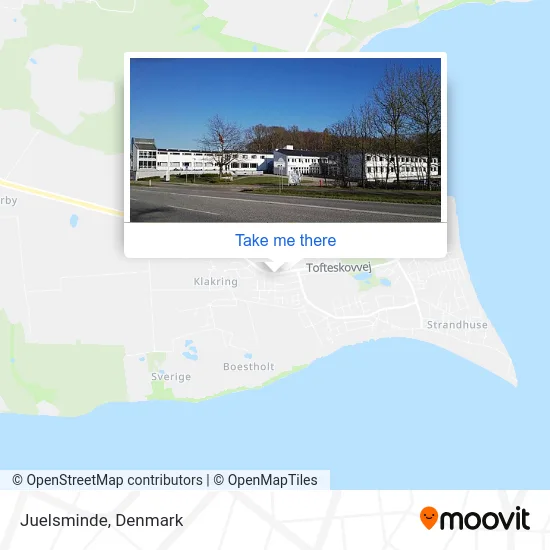 Juelsminde map
