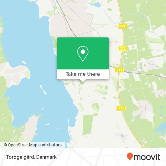 Torøgelgård map