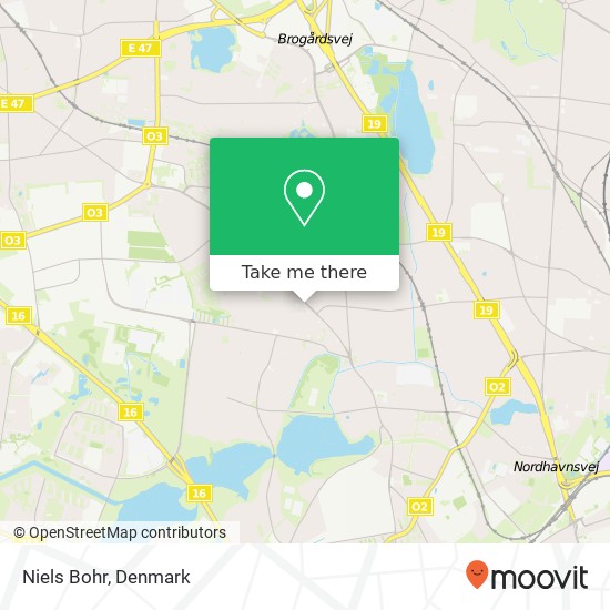 Niels Bohr map