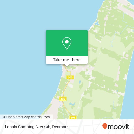 Lohals Camping Nærkøb map