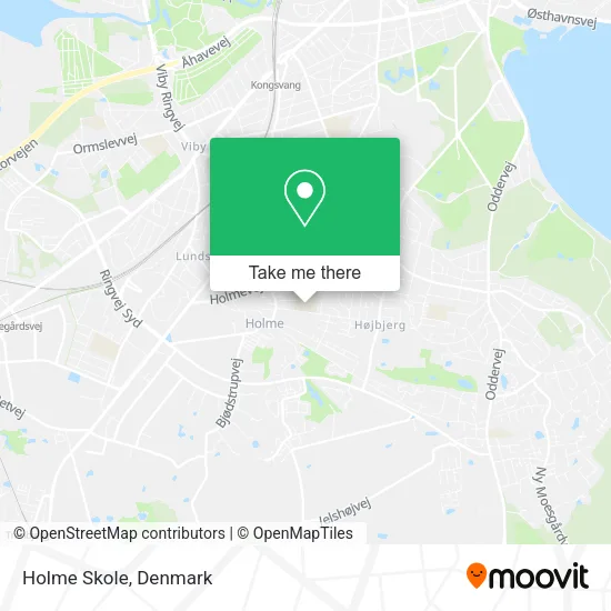 Holme Skole map