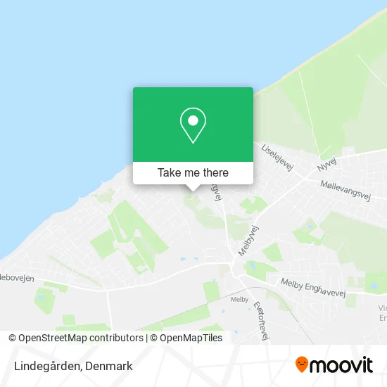 Lindegården map