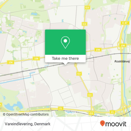 Vareindlevering map