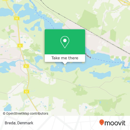 Bredø map