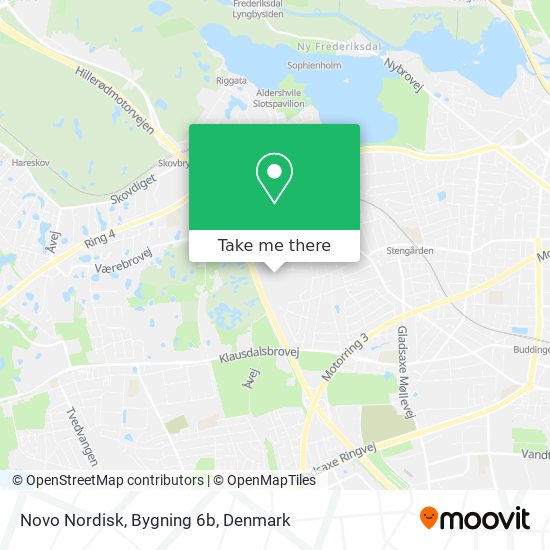 Novo Nordisk, Bygning 6b map