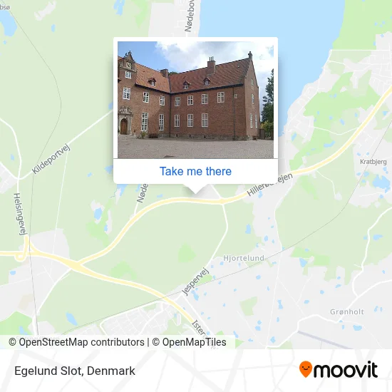Egelund Slot map
