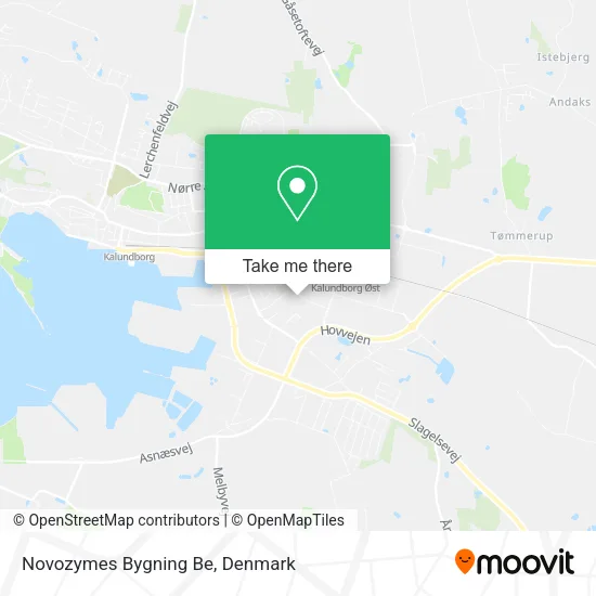 Novozymes Bygning Be map