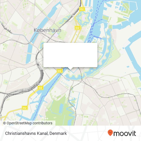 Christianshavns Kanal map