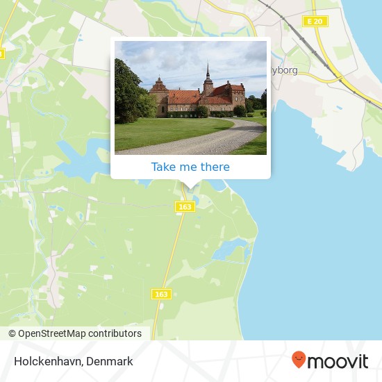 Holckenhavn map