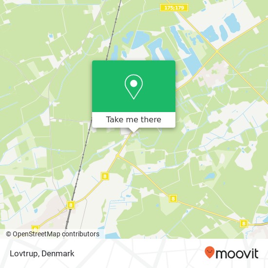 Lovtrup map