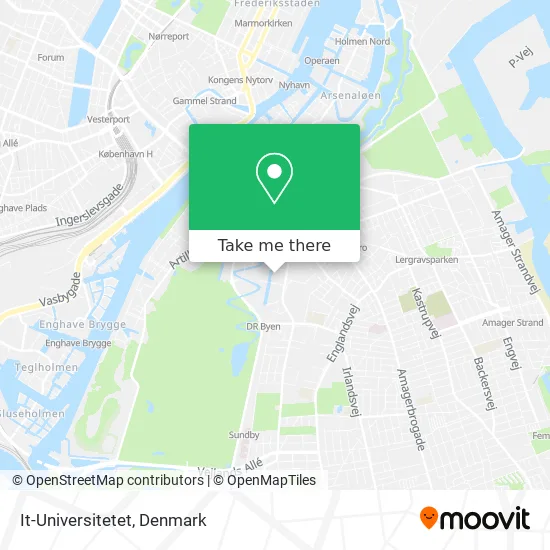 It-Universitetet map