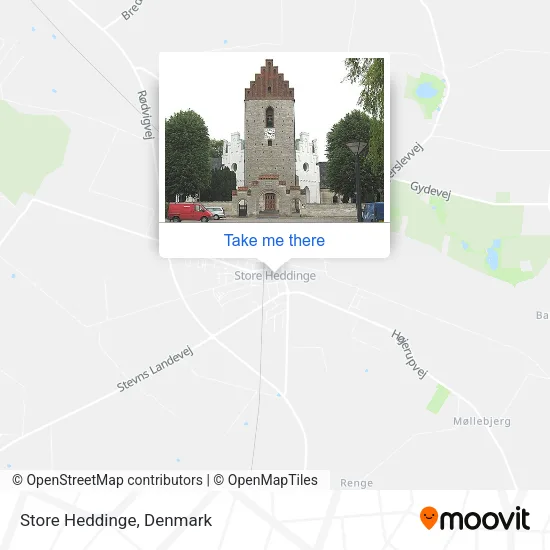Store Heddinge map
