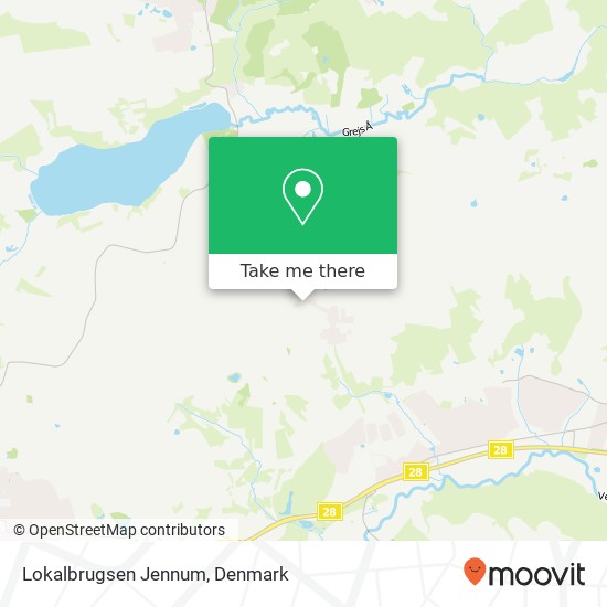 Lokalbrugsen Jennum map