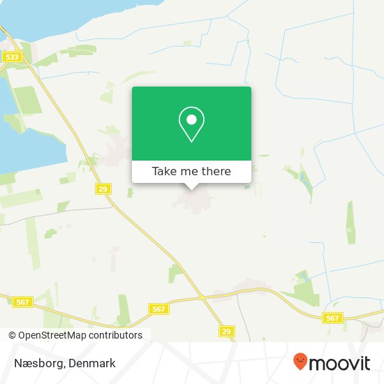 Næsborg map