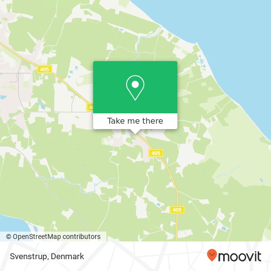 Svenstrup map