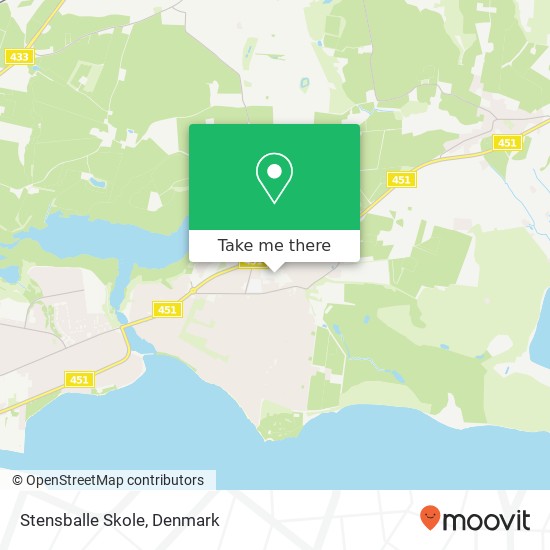 Stensballe Skole map