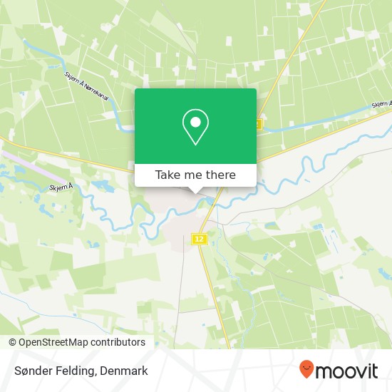 Sønder Felding map