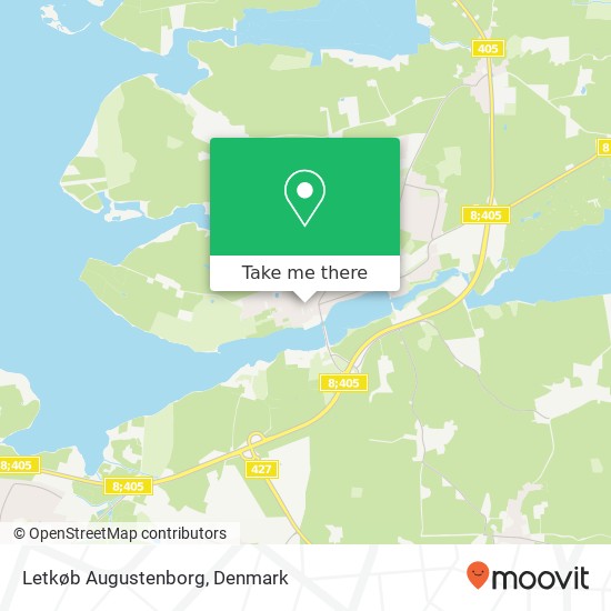 Letkøb Augustenborg map