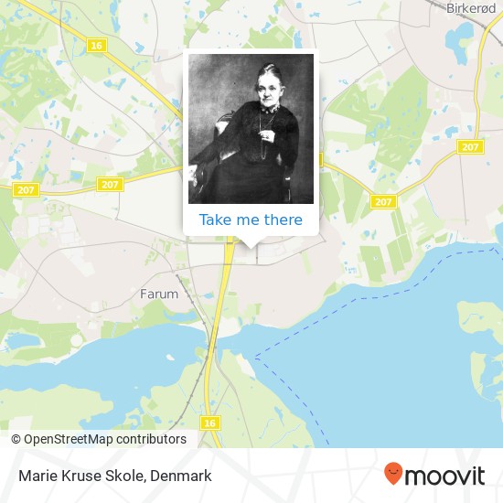 Marie Kruse Skole map