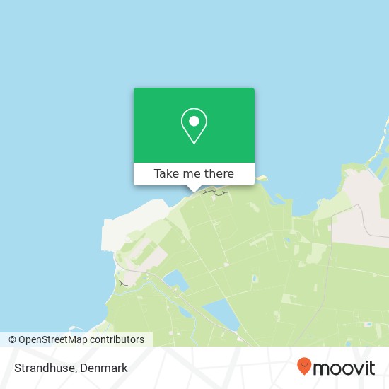 Strandhuse map