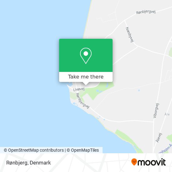 Rønbjerg map