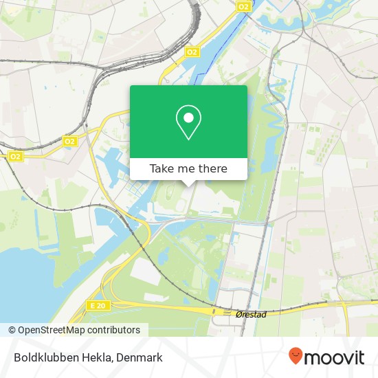 Boldklubben Hekla map