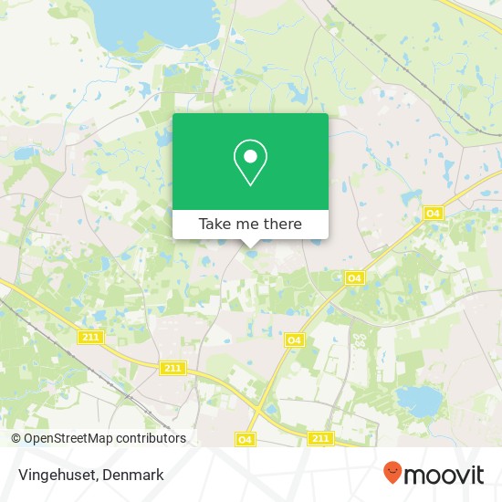 Vingehuset map