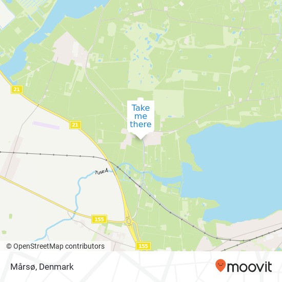 Mårsø map