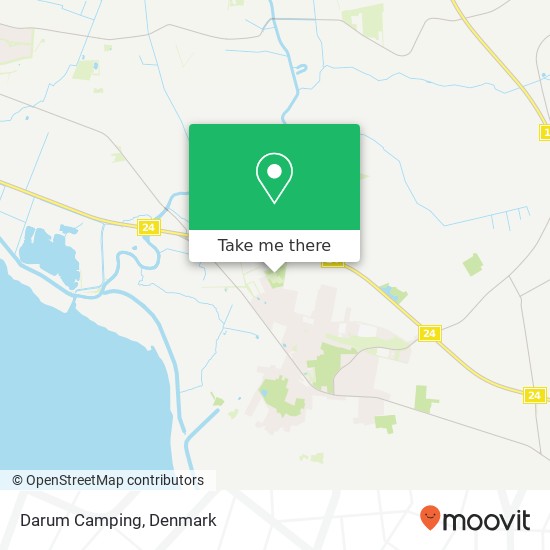 Darum Camping map
