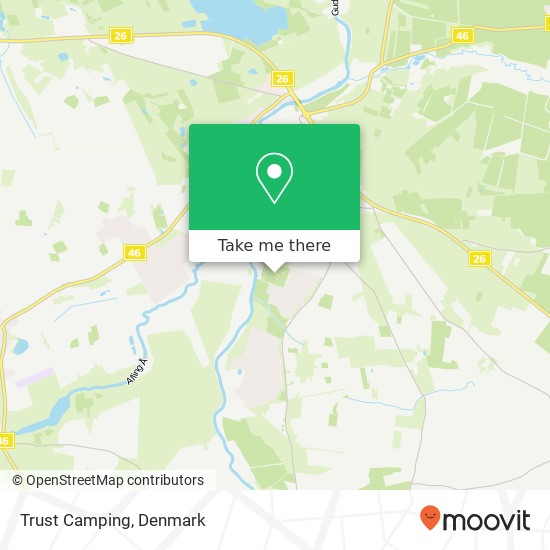 Trust Camping map