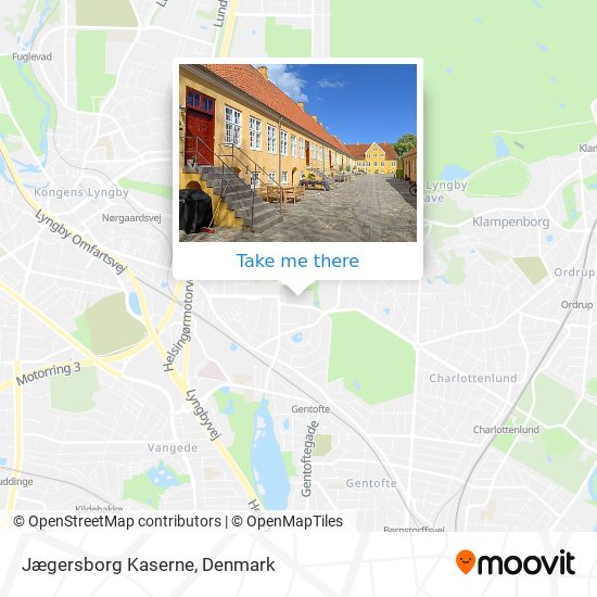Jægersborg Kaserne map