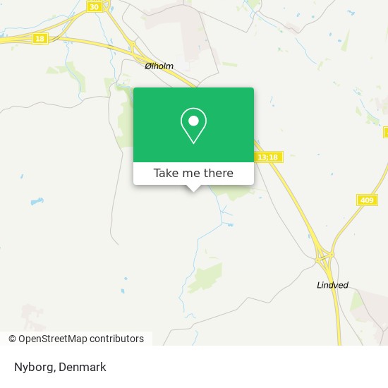 Nyborg map