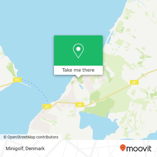 Minigolf map