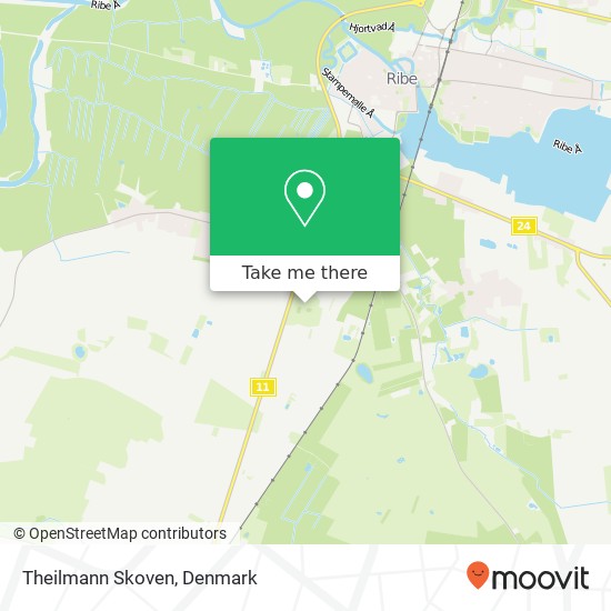 Theilmann Skoven map