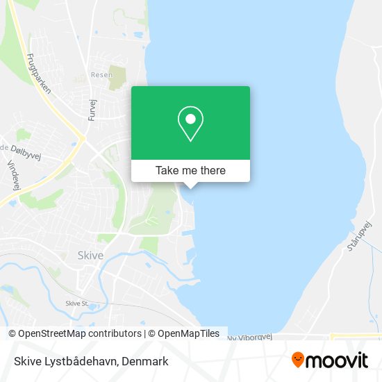 Skive Lystbådehavn map