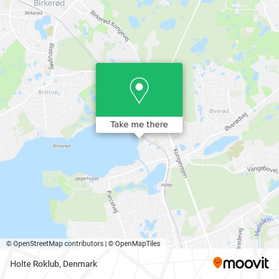 Holte Roklub map