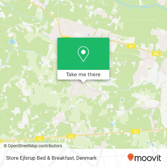 Store Ejlsrup Bed & Breakfast map