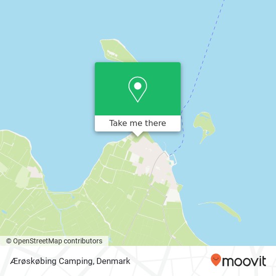 Ærøskøbing Camping map