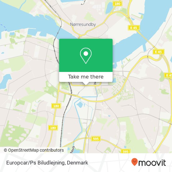 Europcar/Ps Biludlejning map